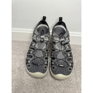 Keen Evofit One American Built Women's Grey Knit Water Hiking Sport Sandals Sz 9